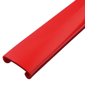 40mm x 8mm Plastic Handrail Capping Red 25m Coil