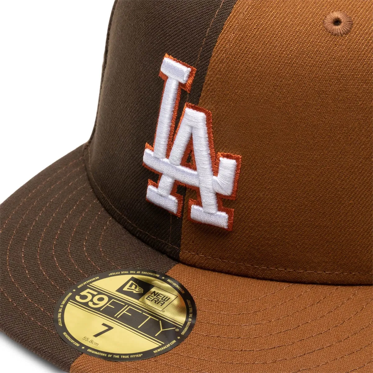 59FIFTY LOS ANGELES DODGERS SPLIT FITTED CAP