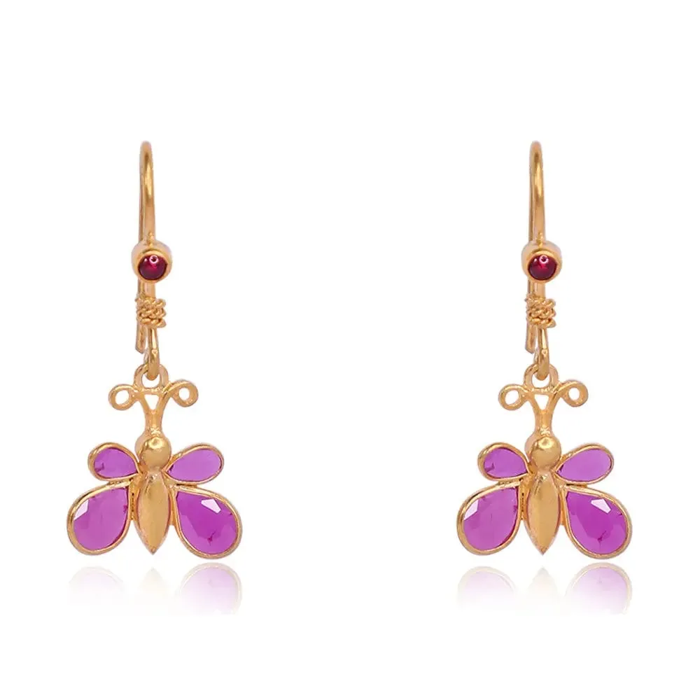 92.5 Silver Butterfly Earring