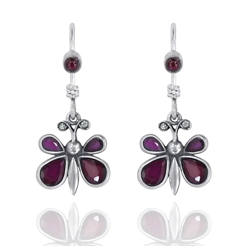 92.5 Silver Butterfly Earring