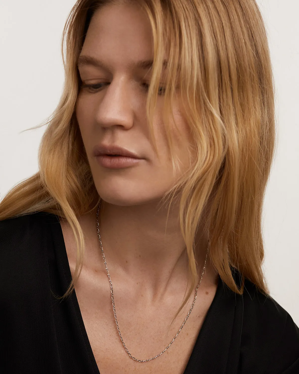 Adele Silver Chain Necklace