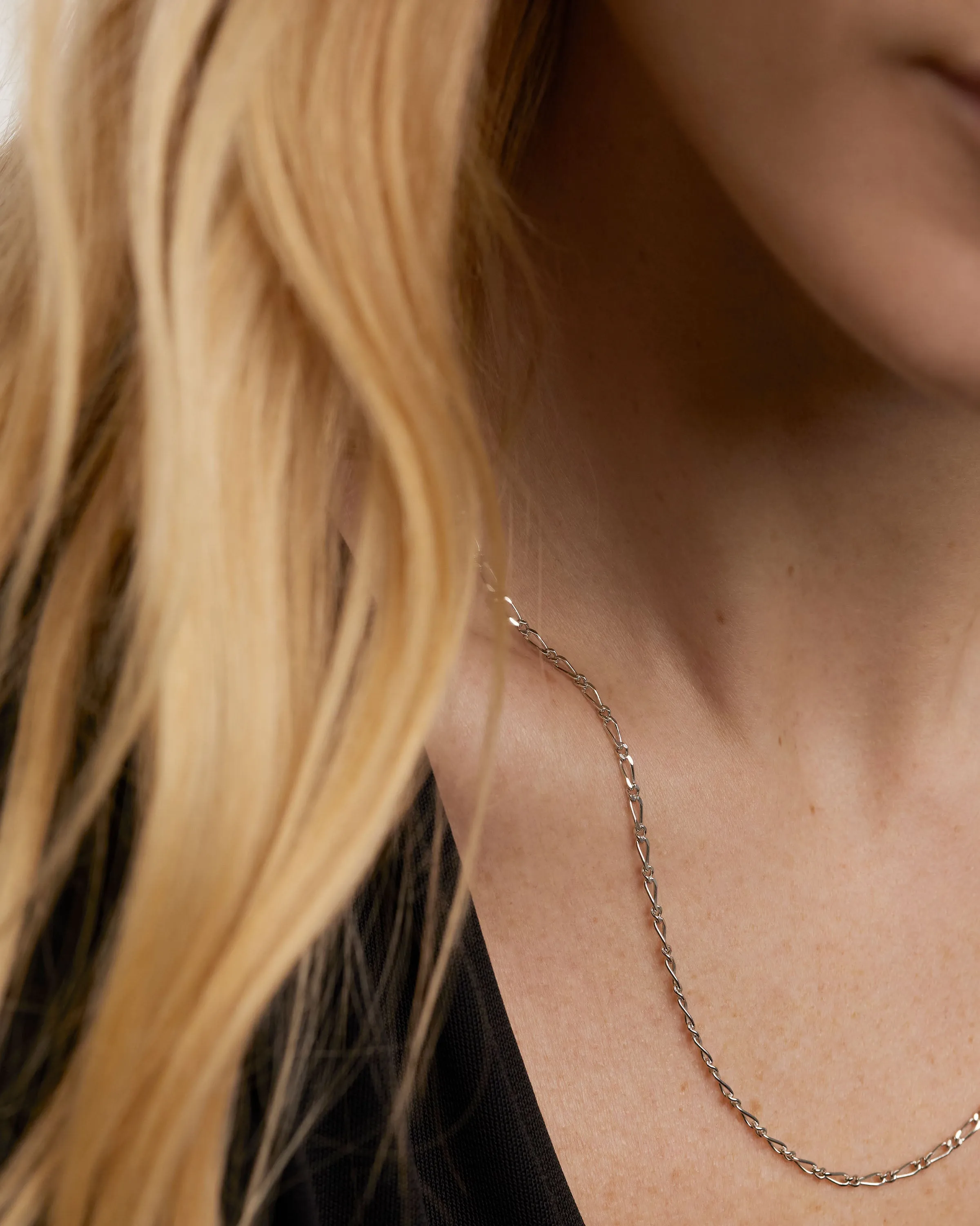 Adele Silver Chain Necklace