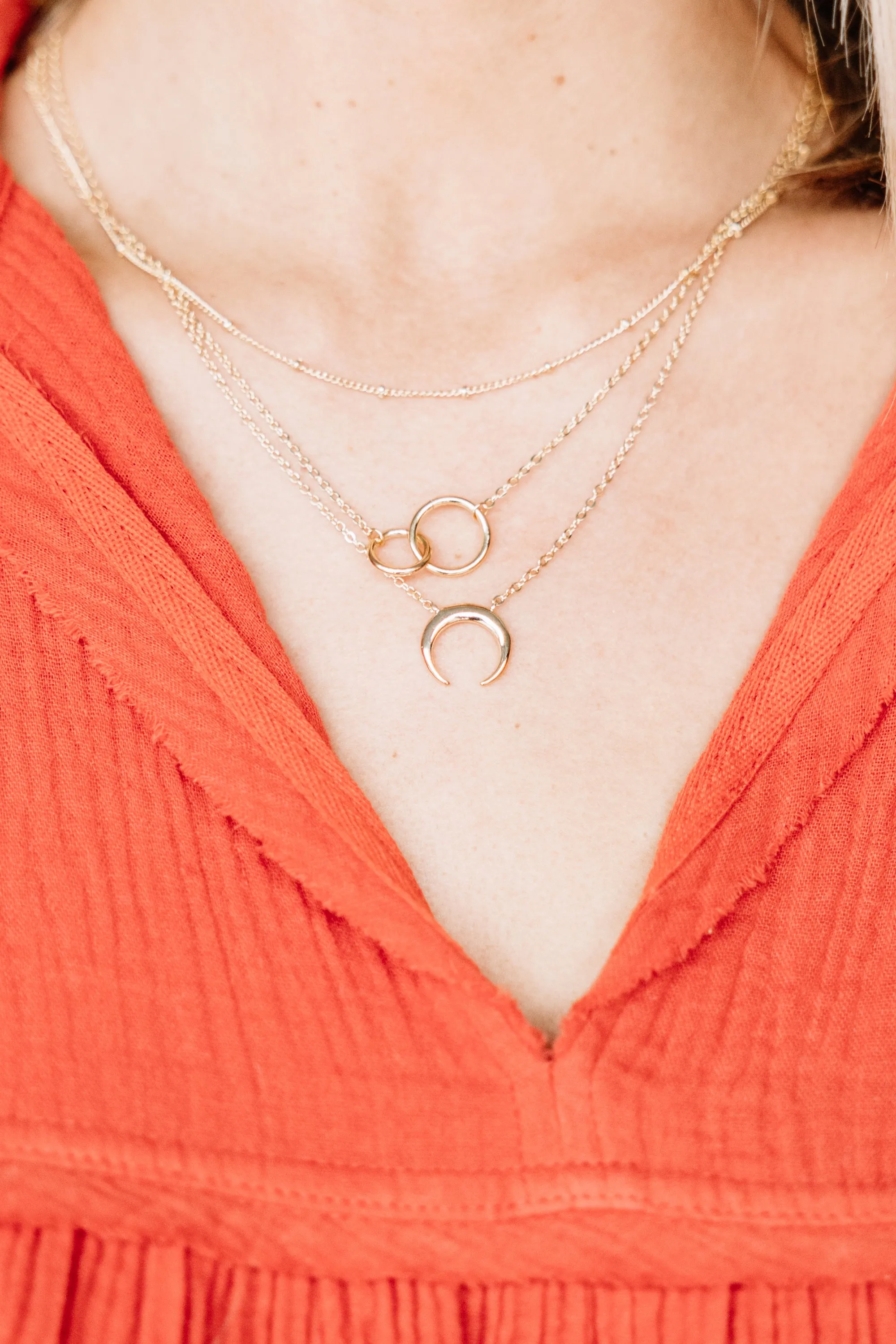 All I Could Want Gold Layered Necklace