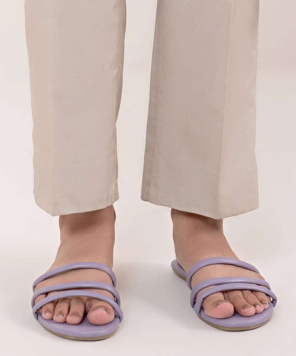 Cambric Straight Pants