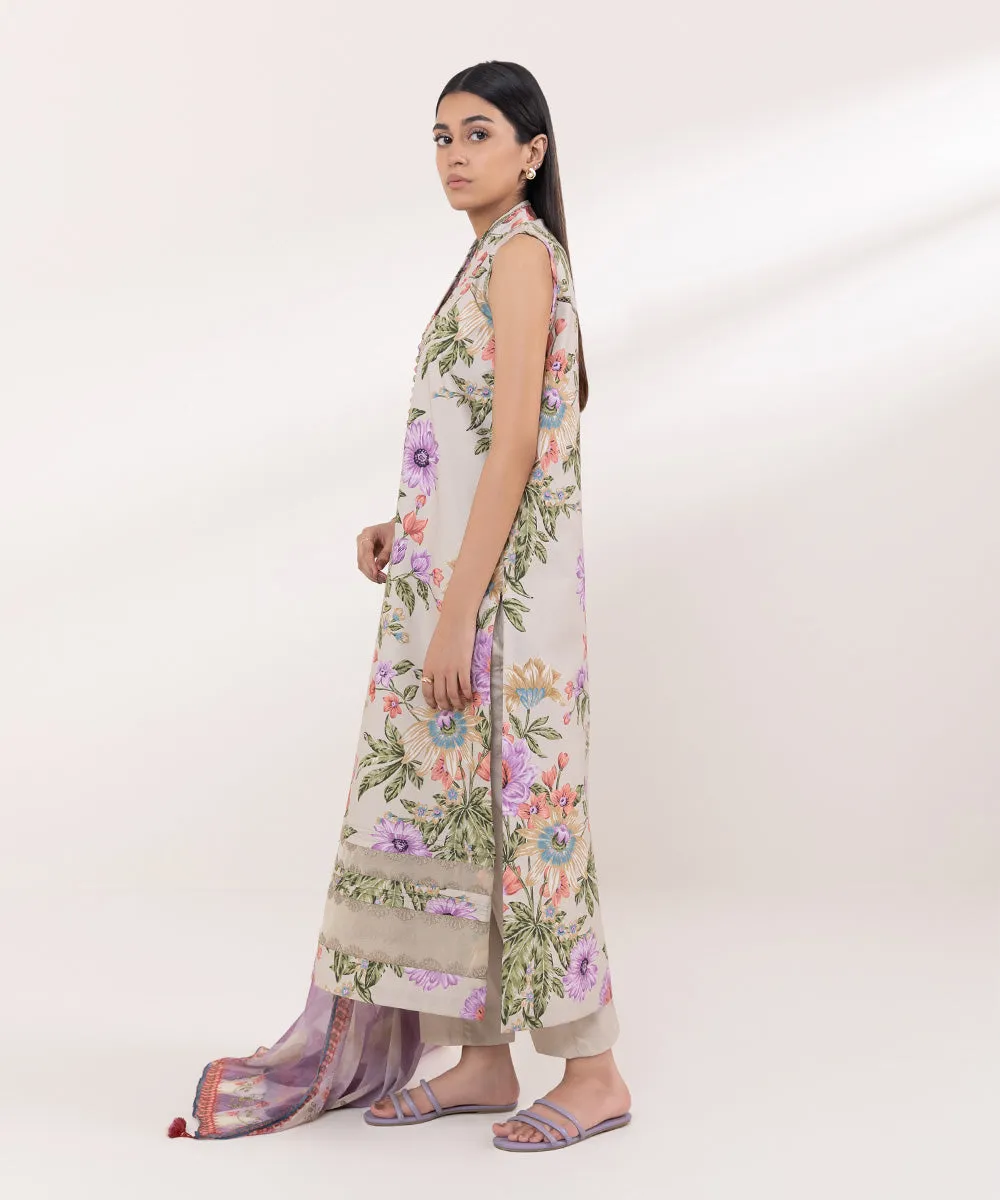 Cambric Straight Pants