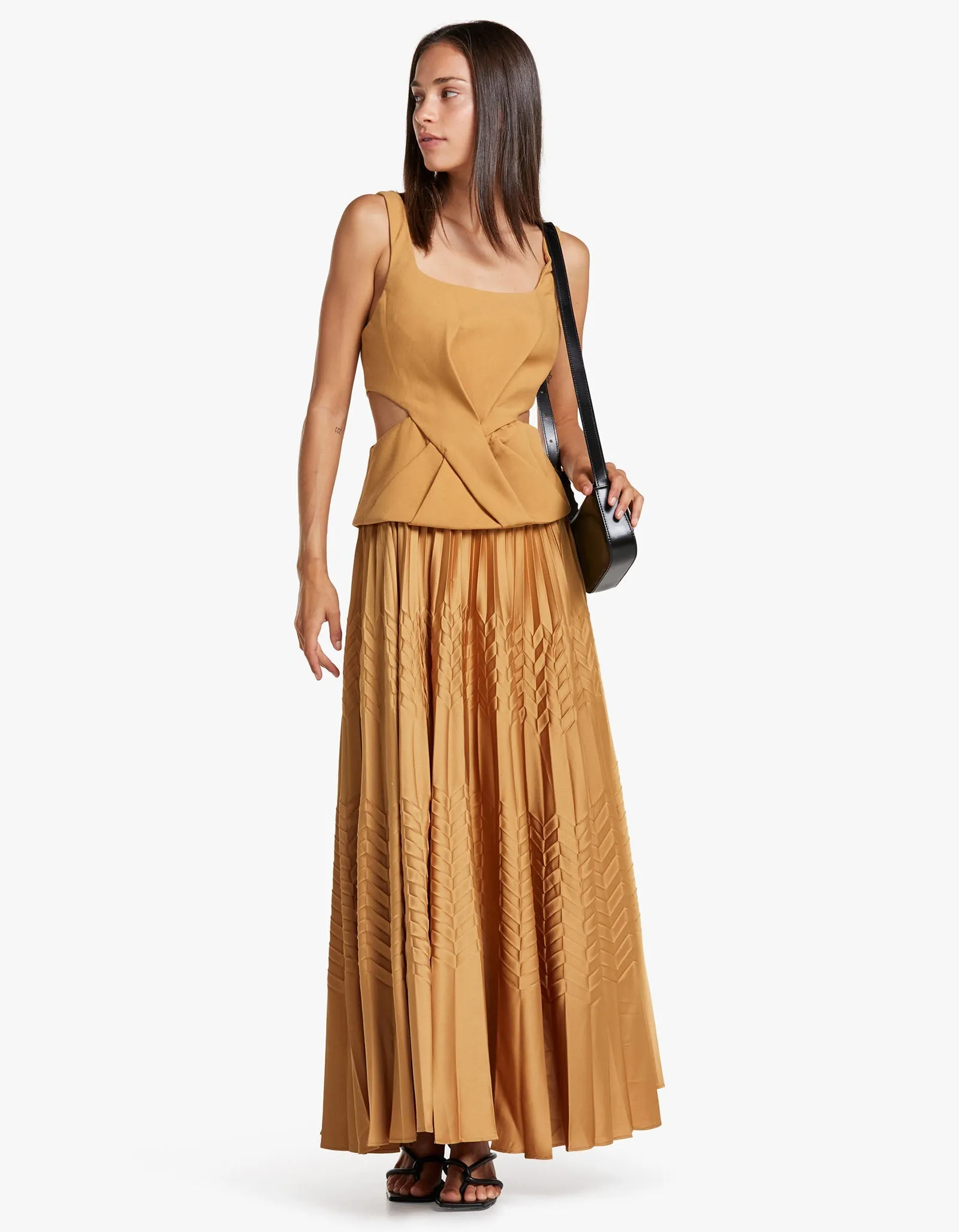 Chester Dress - Caramel