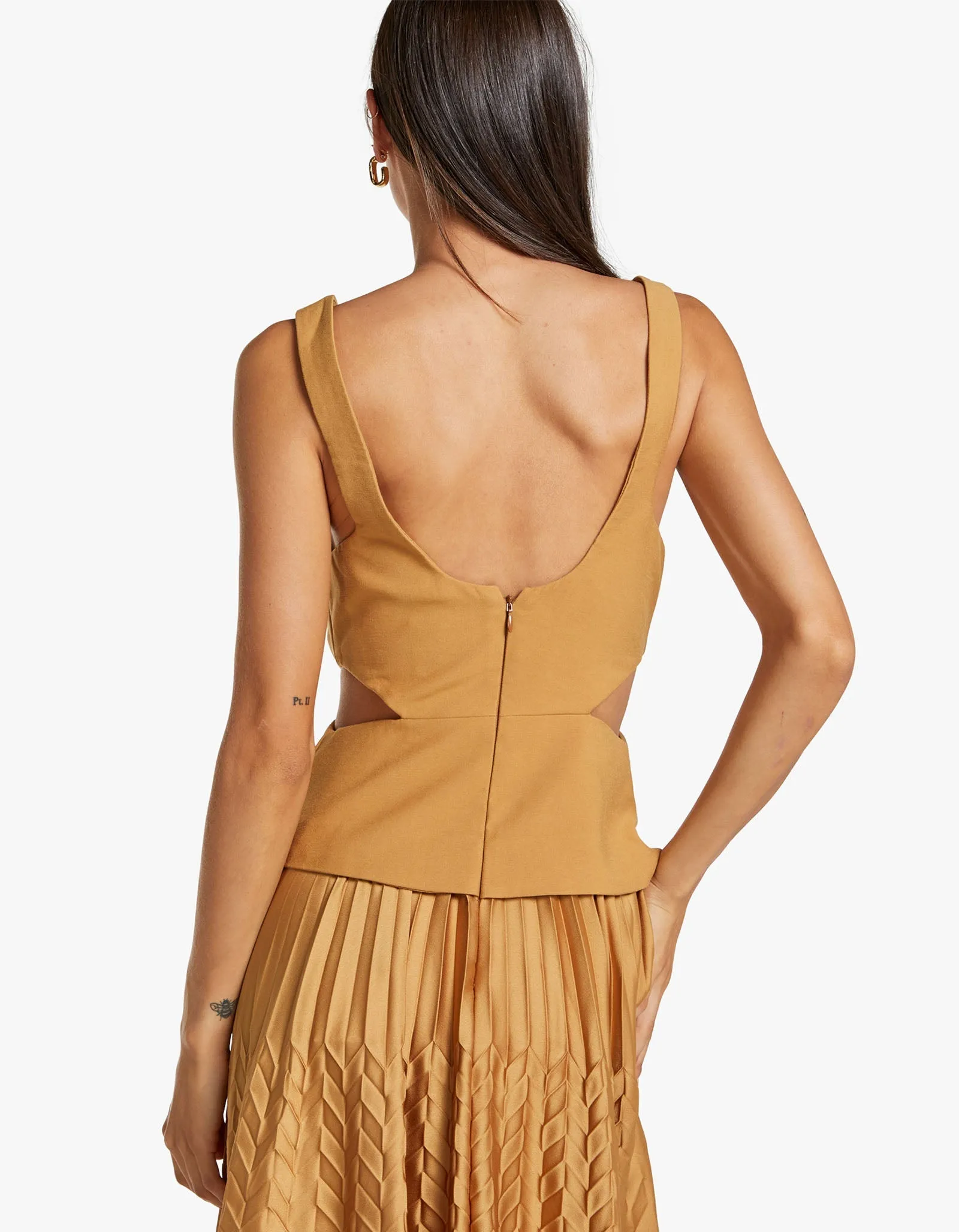 Chester Dress - Caramel