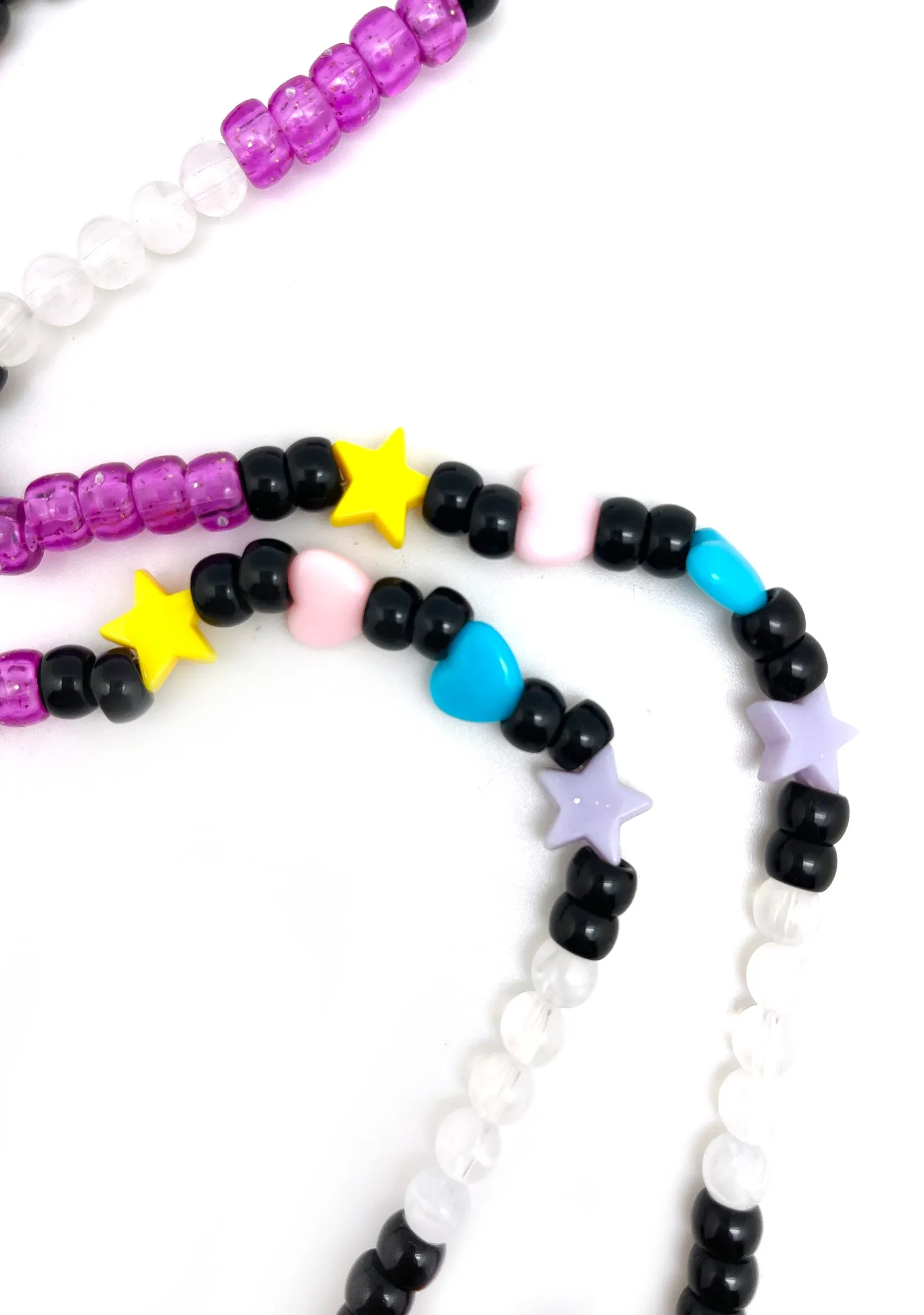 Cosmic Voyage Rave Kandi Necklace