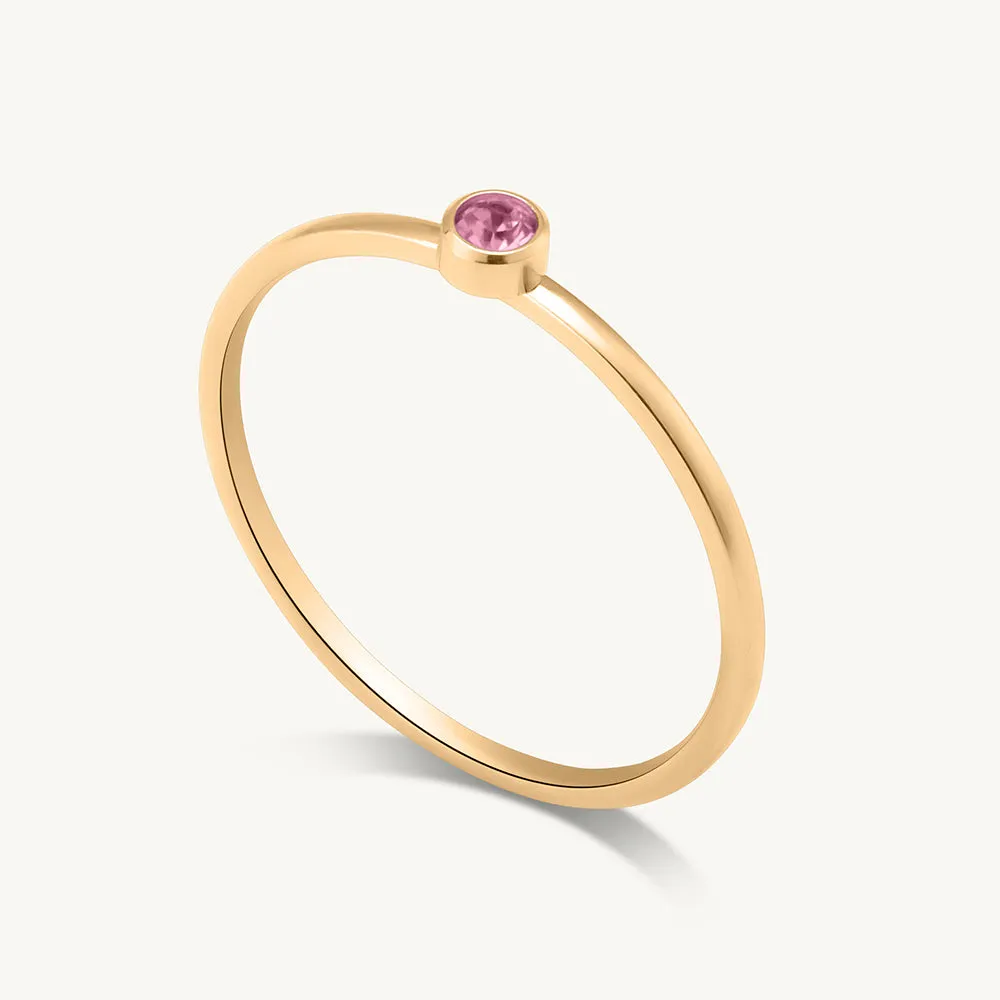 Cute Birthstone Ring