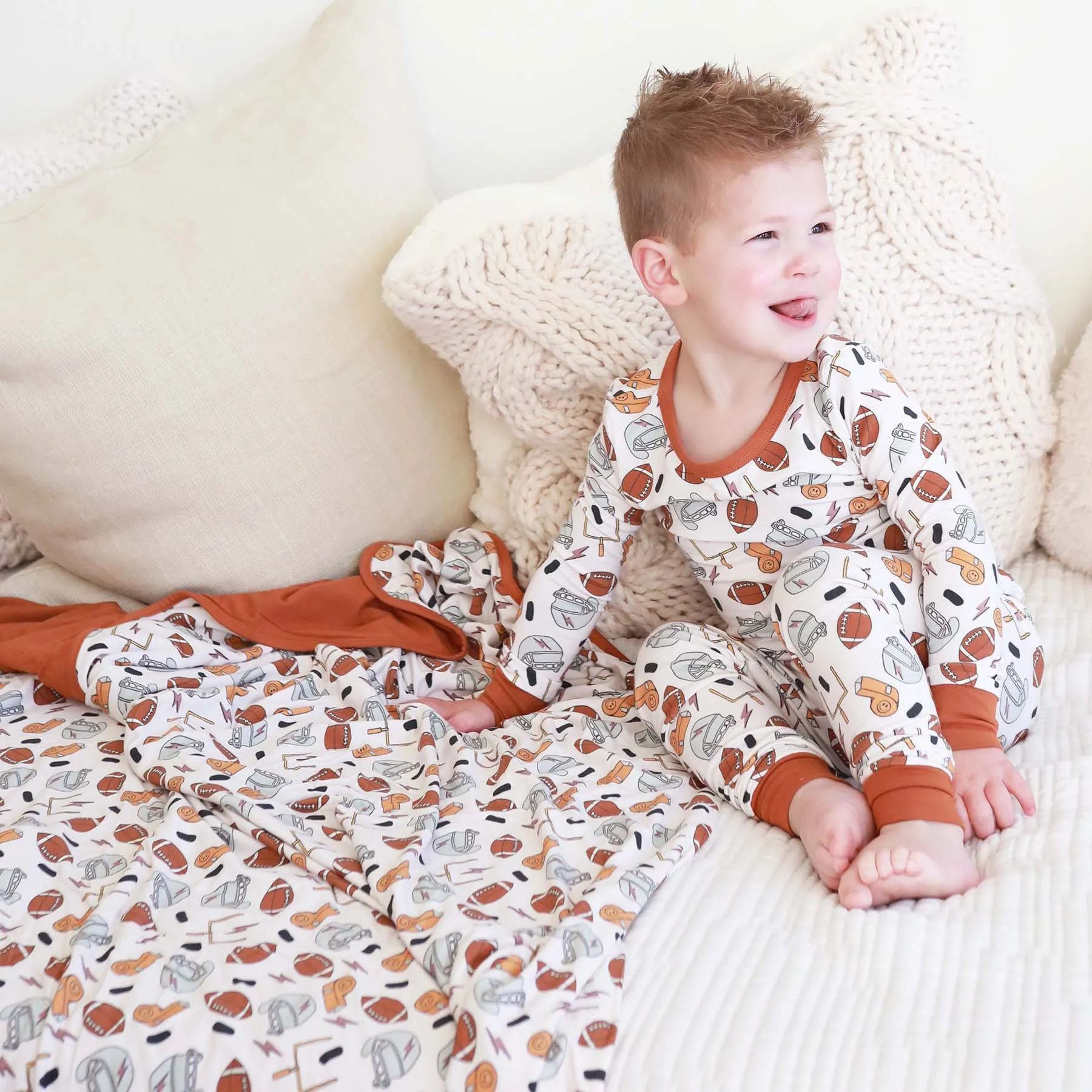 Game Day Two Piece Pajama Set