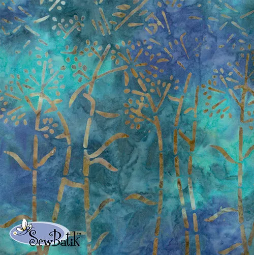 Garment Kit - Batik Rayon   Simplicity 8172 Kimono