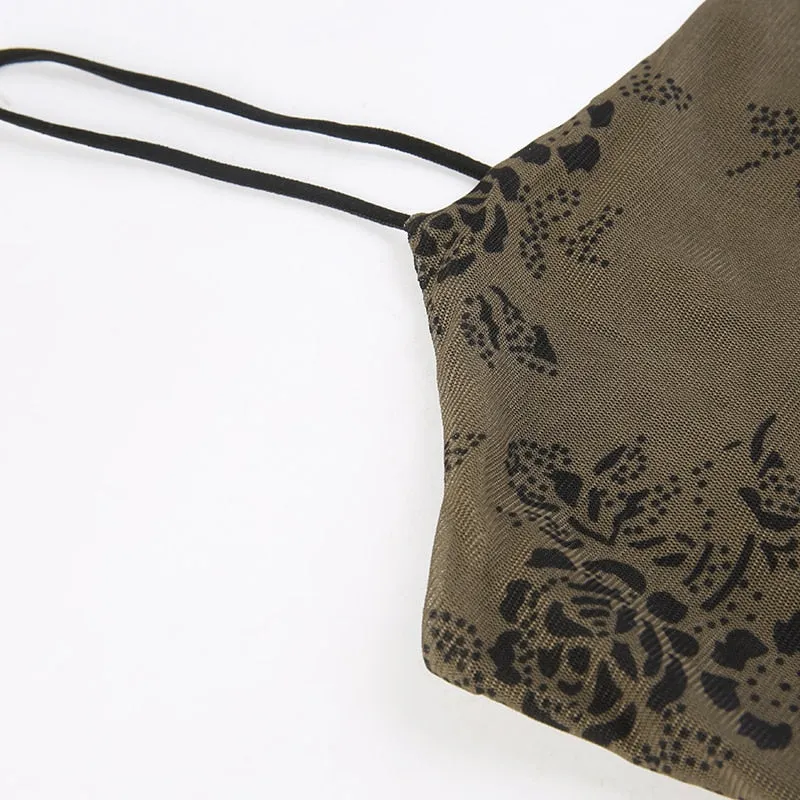 'Last Stand' Black Mesh Grunge Dress