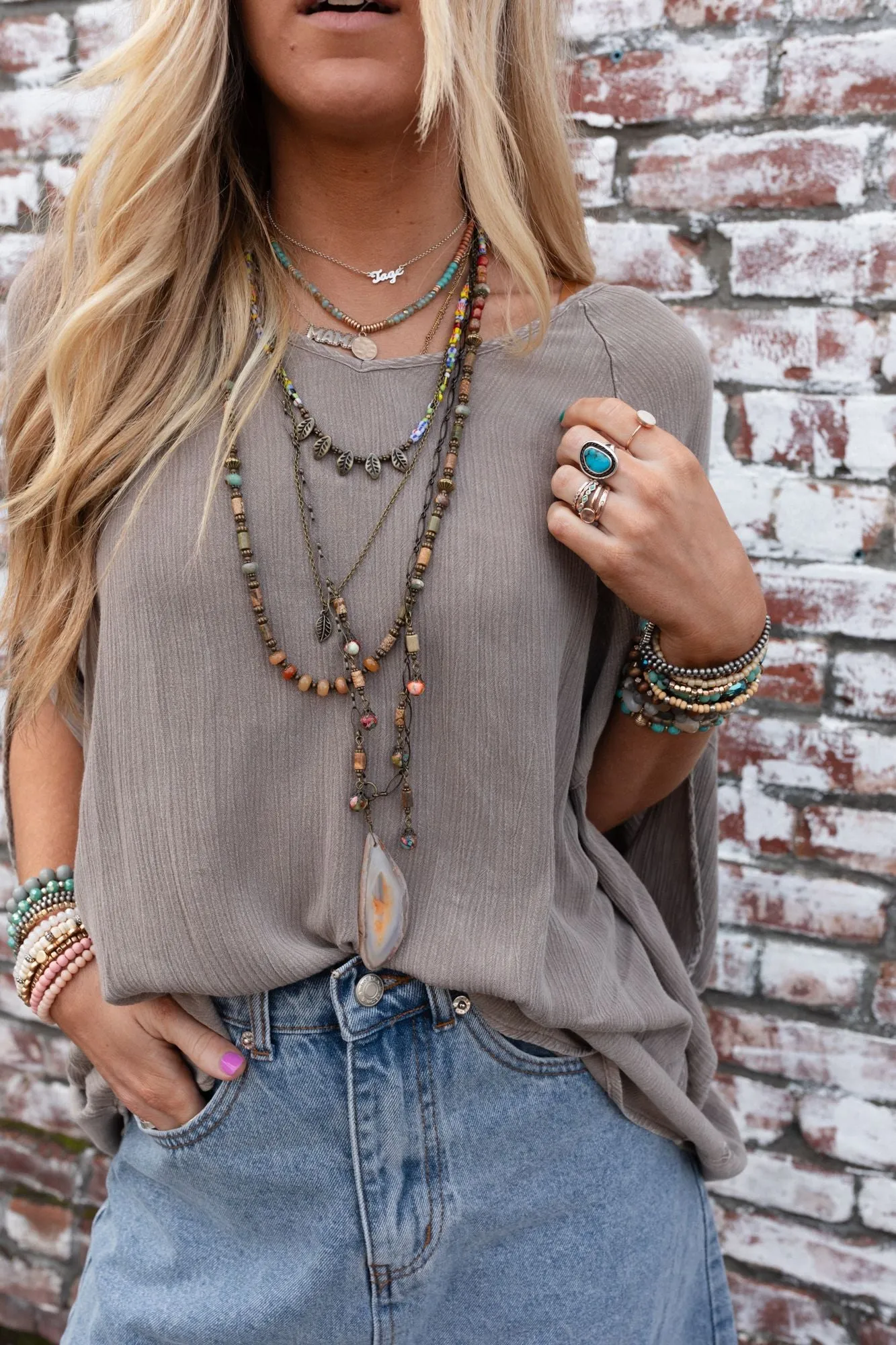 Luiza Necklace - Multi