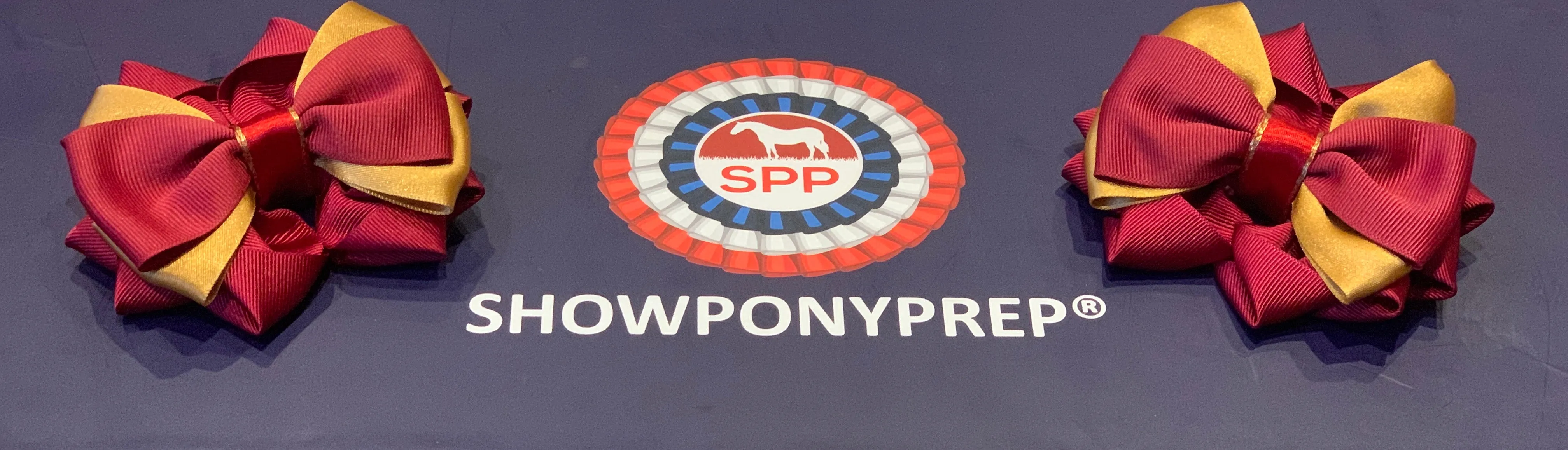 Luxury Bows: Burgundy & Old Gold Layered Bows