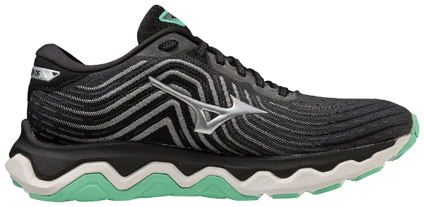 Mizuno Wave Horizon 6 (D Width) - Iron Gate/Silver/Spring Bud (Womens)
