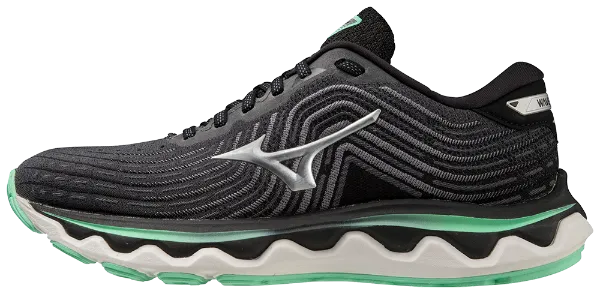 Mizuno Wave Horizon 6 (D Width) - Iron Gate/Silver/Spring Bud (Womens)