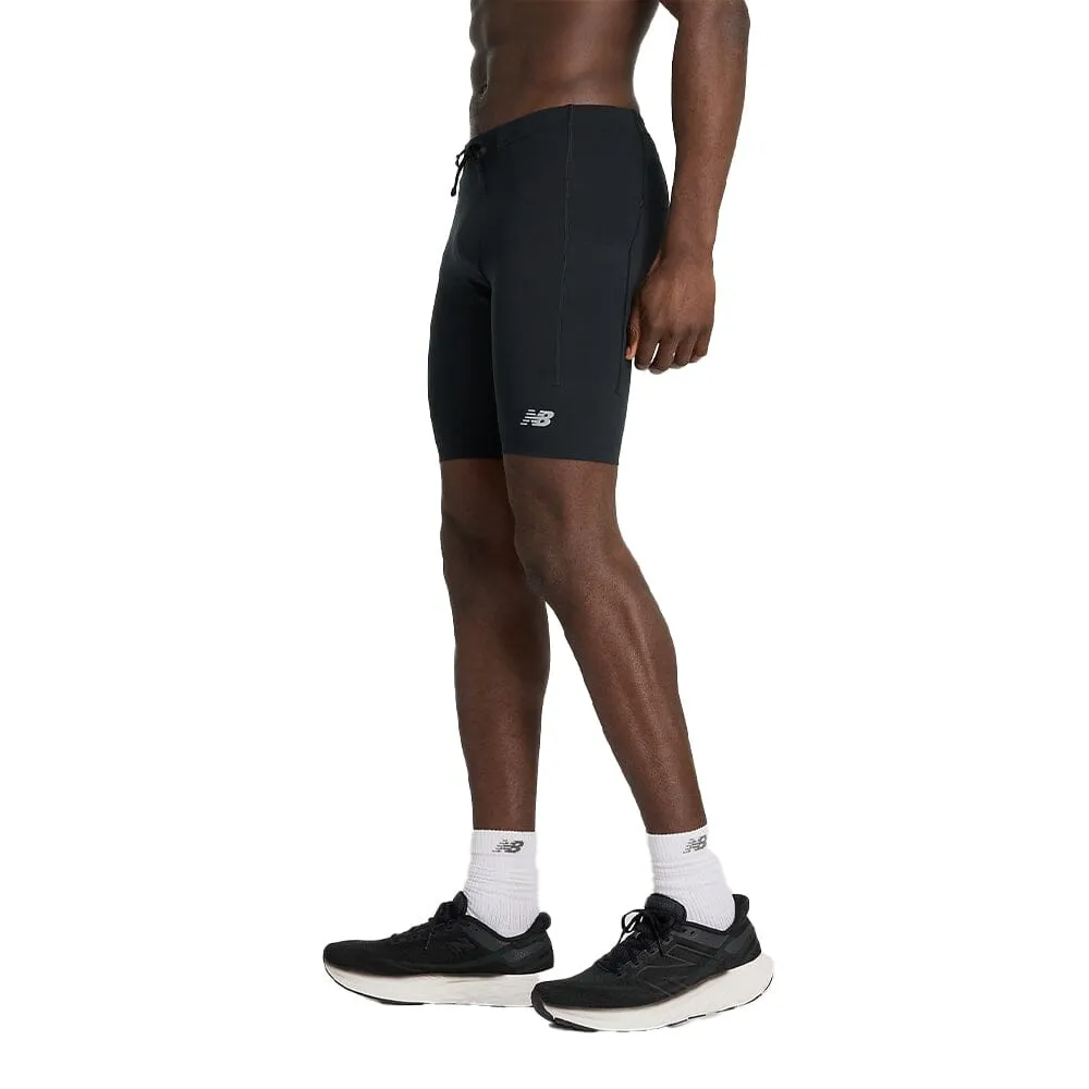 New Balance Men's Sleek Pocket Half Tight 9"