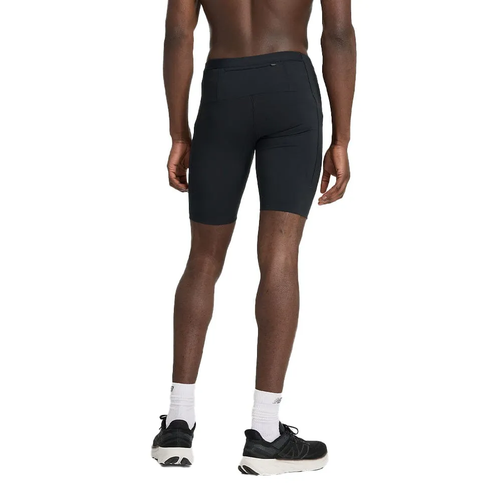New Balance Men's Sleek Pocket Half Tight 9"