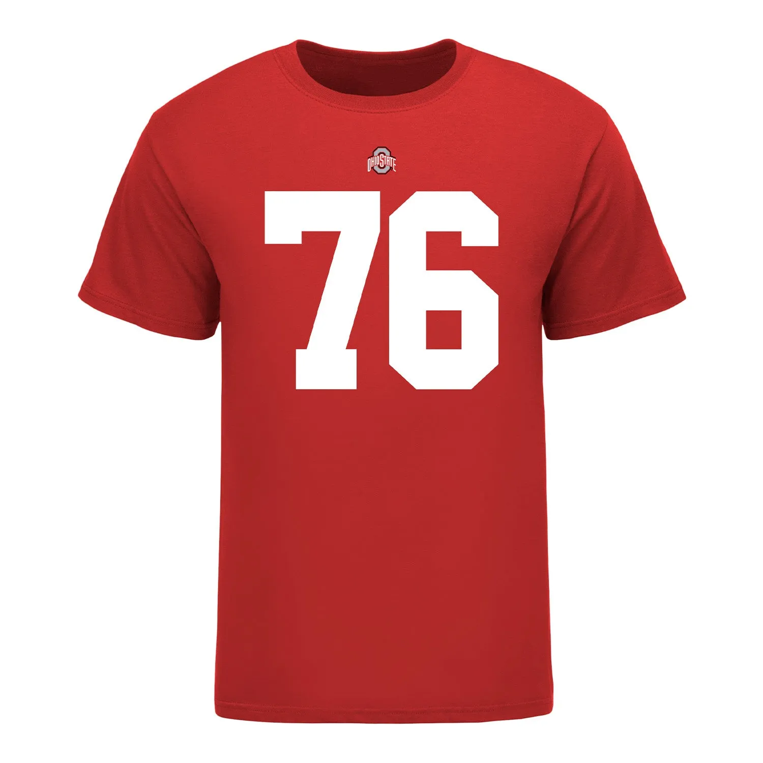 Ohio State Buckeyes #76 Miles Walker Student Athlete Football T-Shirt