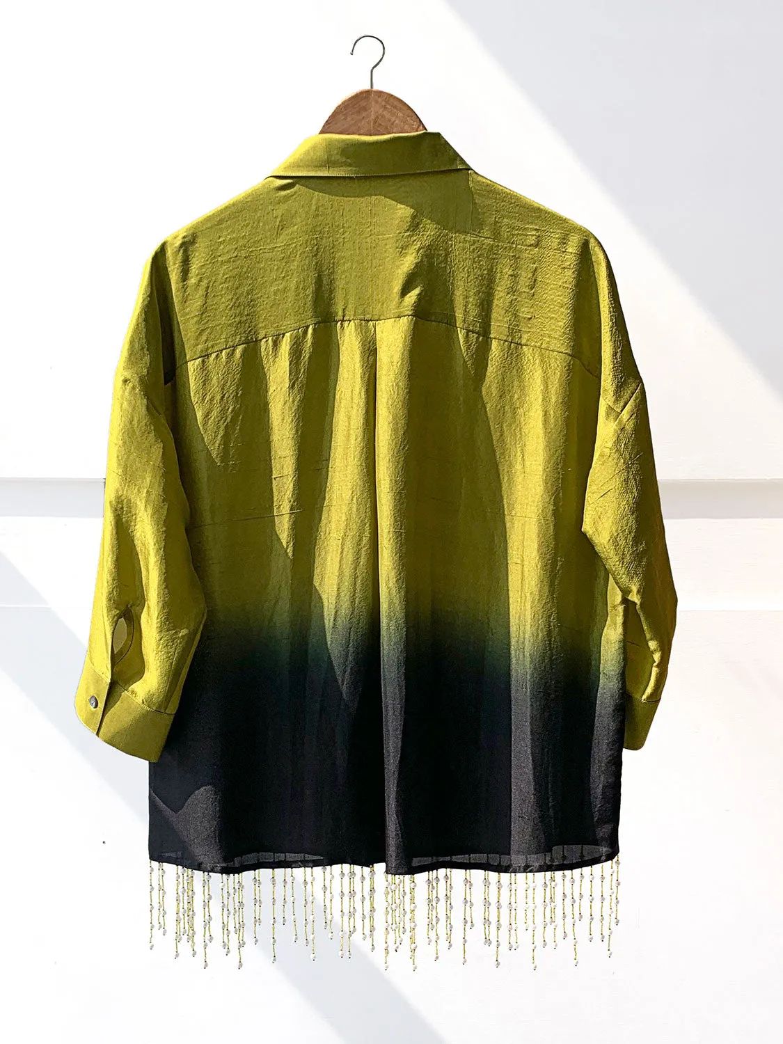 Ombrè Pearl Drop Shirt