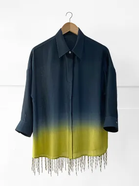 Ombrè Pearl Drop Shirt