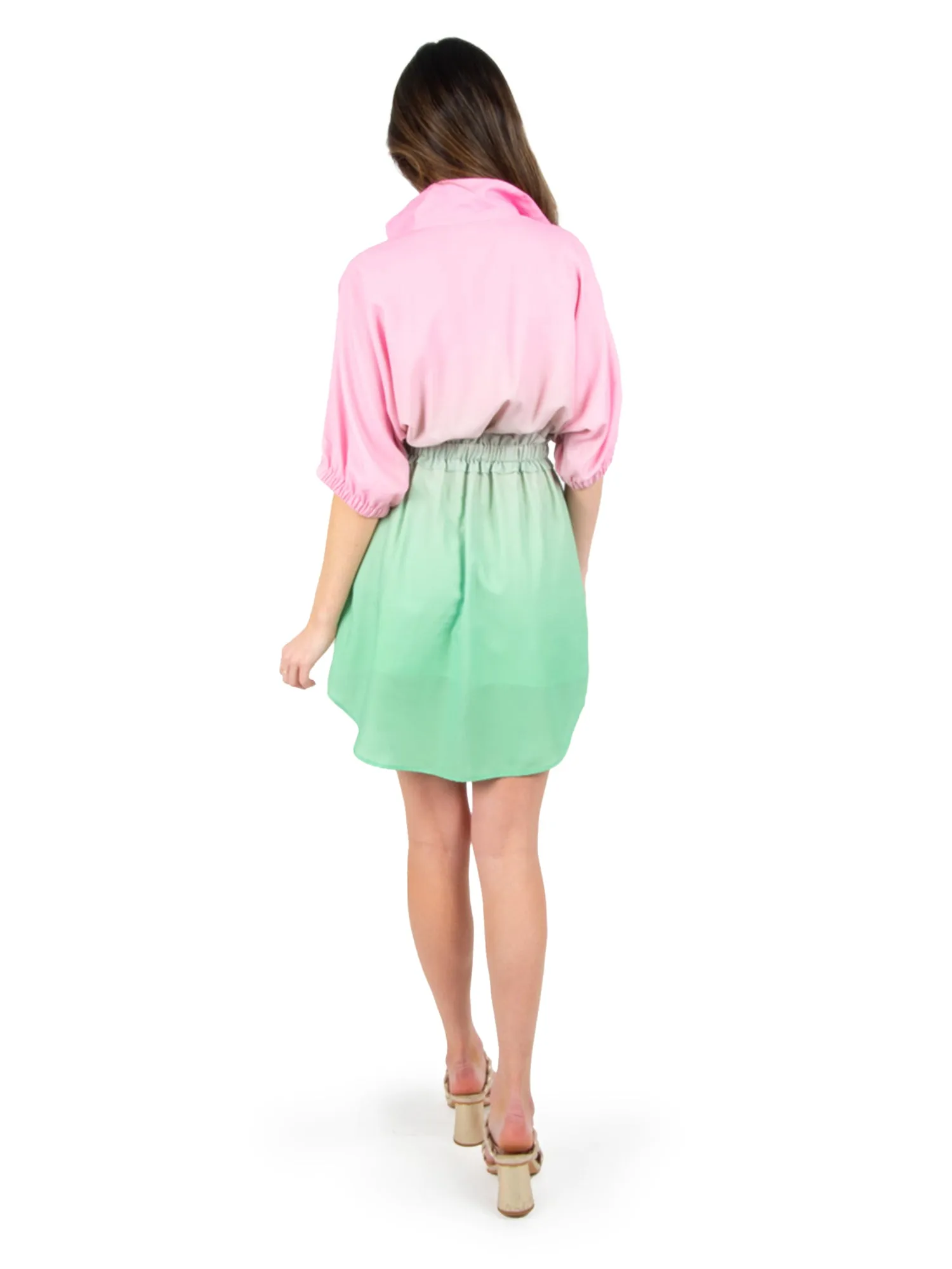 Palmer Dress - Guava