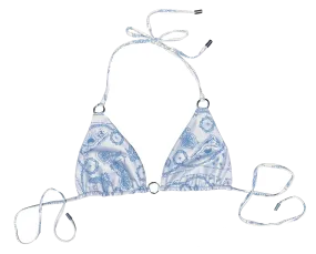 "CALIFORNIA" Bikini Top in SILVERSTRAND - 50% OFF