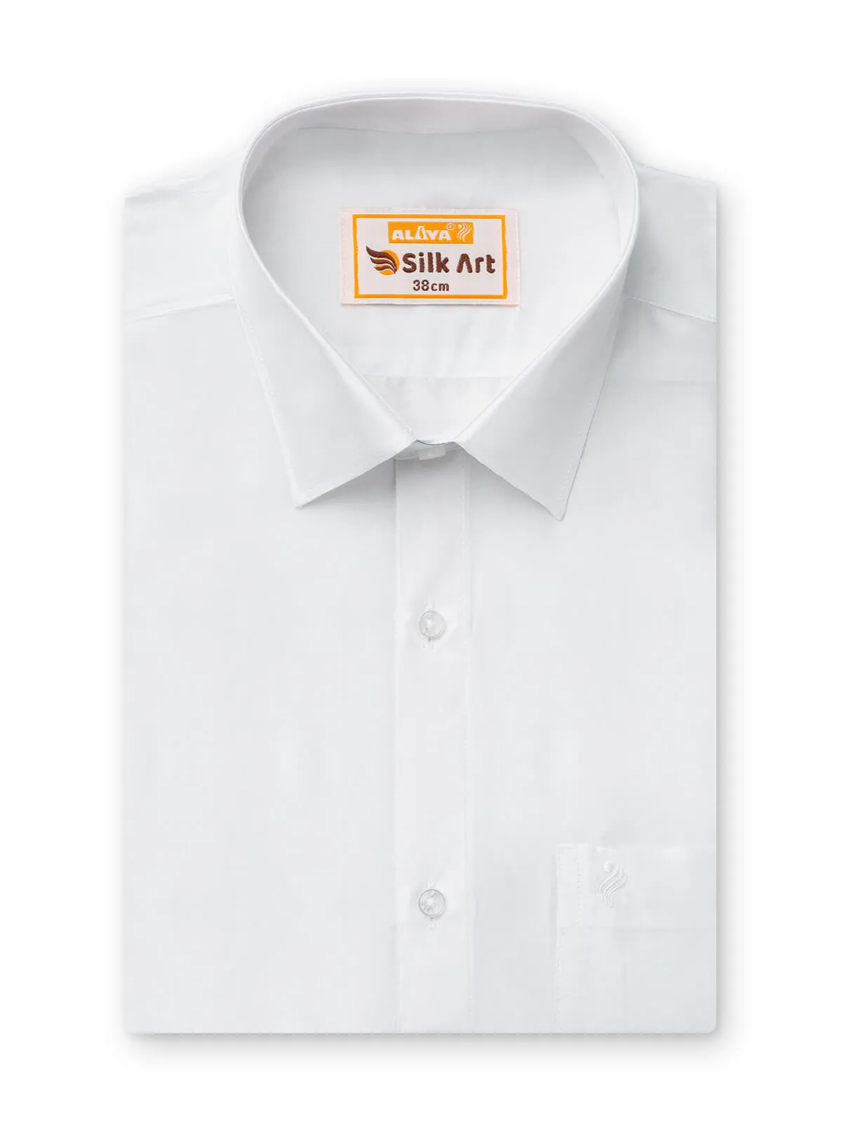 Silk Art White Shirts For Men
