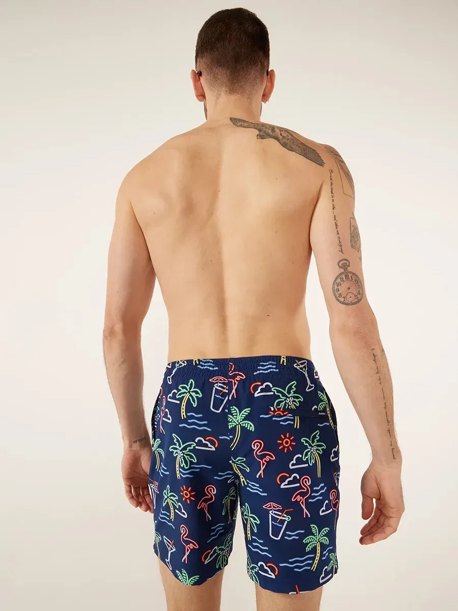 The Neon Lights 7"  (Classic Swim Trunk)