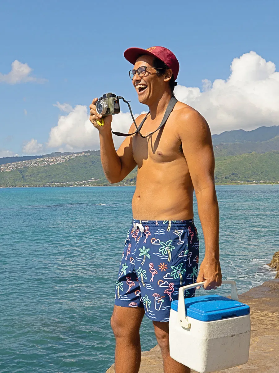 The Neon Lights 7"  (Classic Swim Trunk)