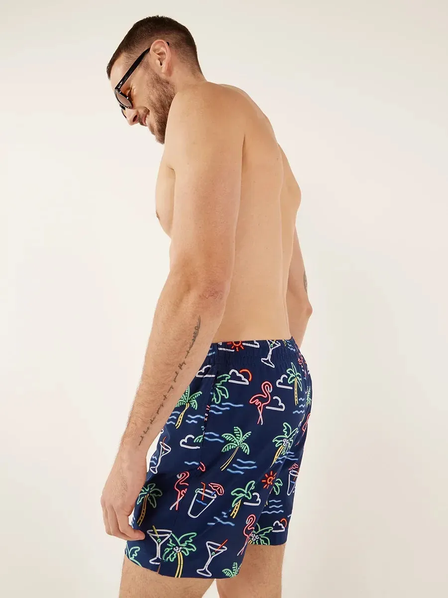 The Neon Lights 7"  (Classic Swim Trunk)