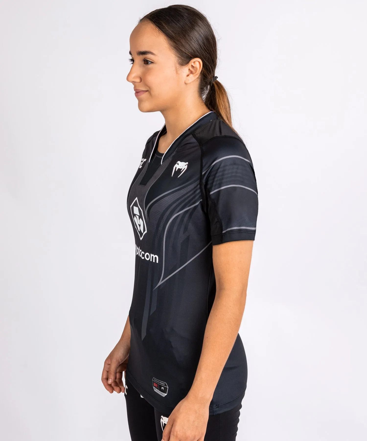 UFC Venum Personalized Authentic Fight Night 2.0 Women's Walkout Jersey - Black