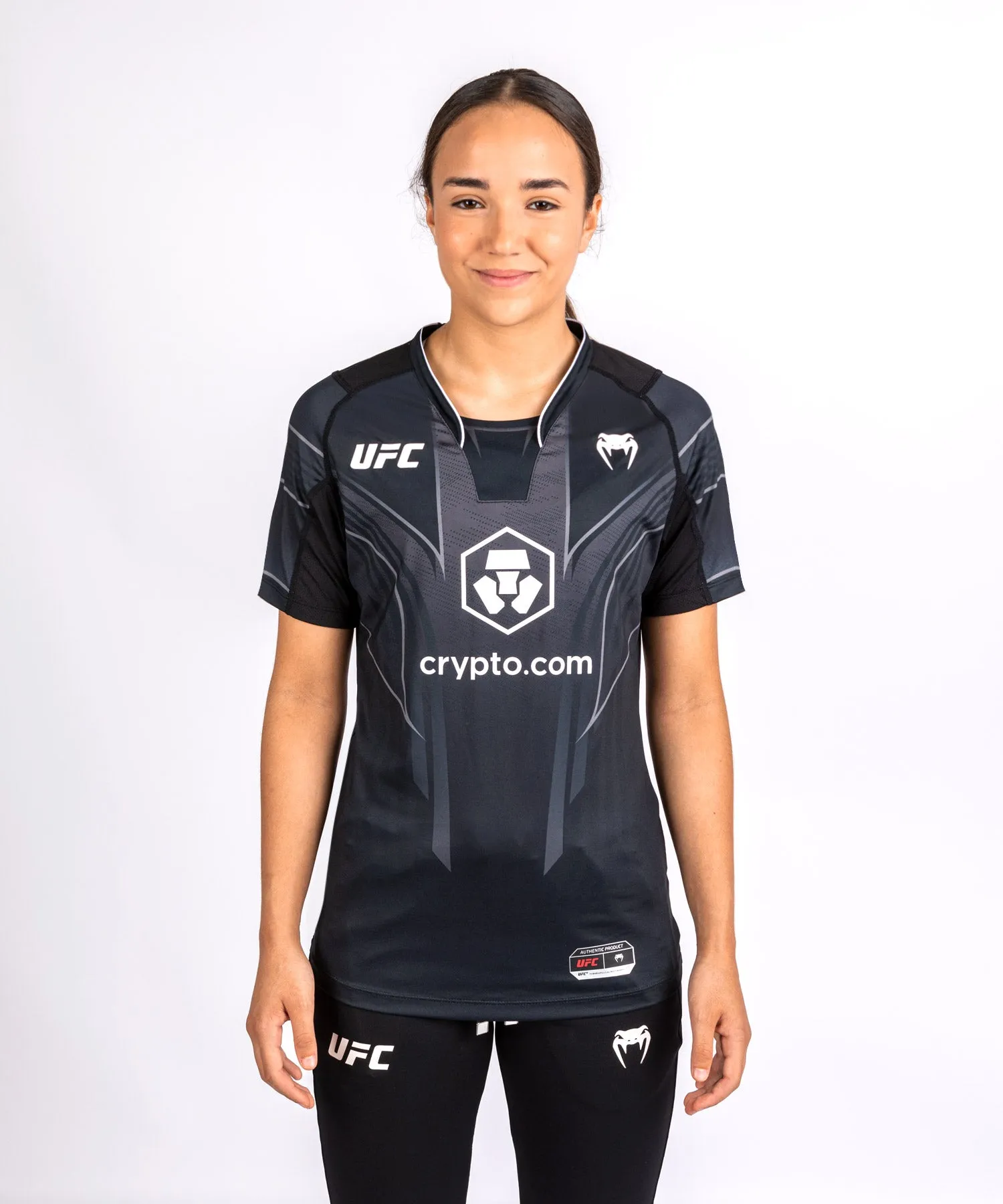 UFC Venum Personalized Authentic Fight Night 2.0 Women's Walkout Jersey - Black