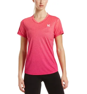 VaporActive Stratus Short Sleeve Running T-Shirt | Beetroot Purple Ombre
