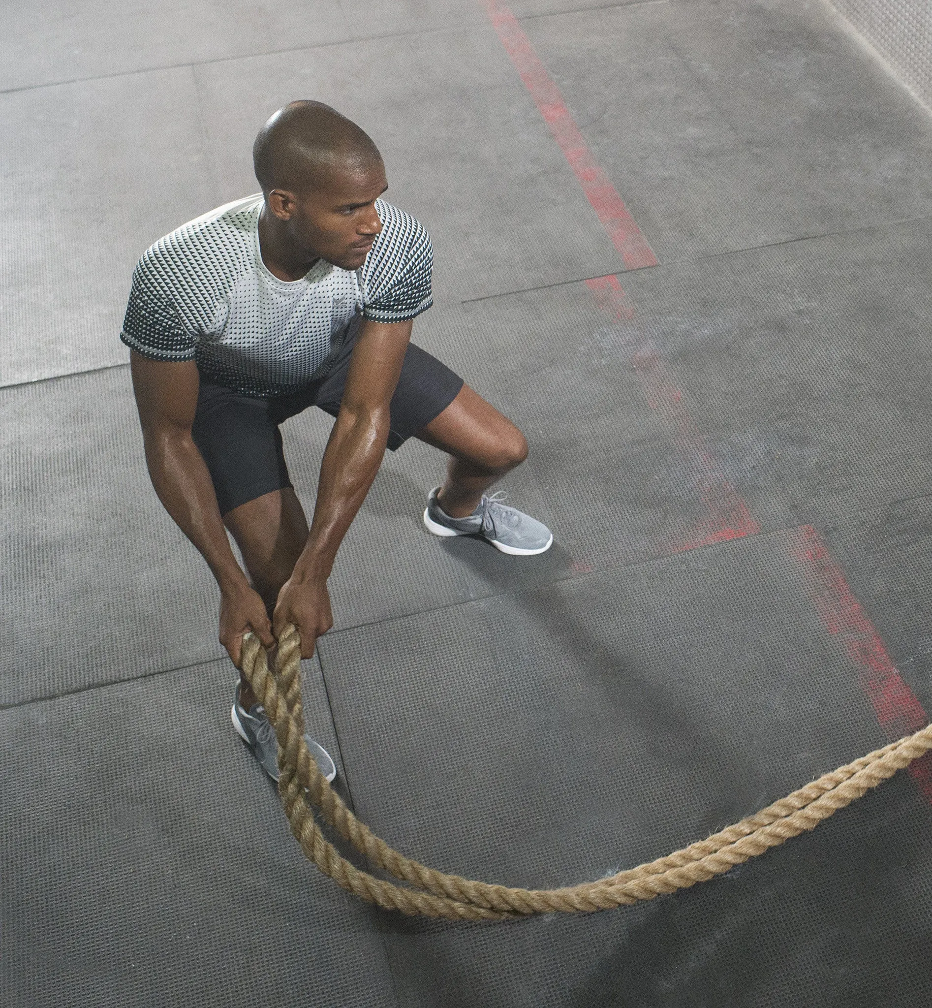 Vaporactive Stratus Short Sleeve Running T-Shirt | Bright White Ombre