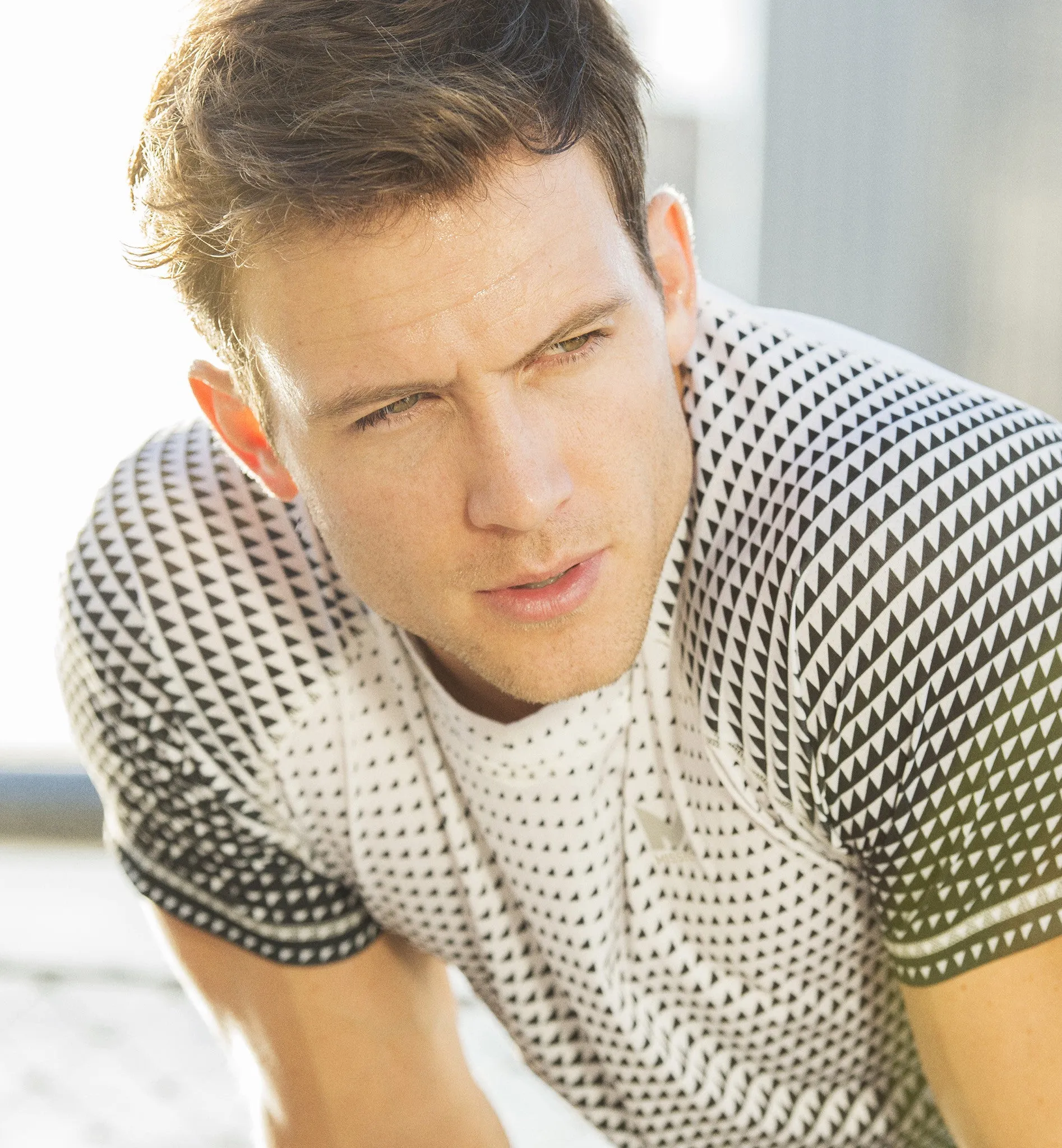 Vaporactive Stratus Short Sleeve Running T-Shirt | Bright White Ombre