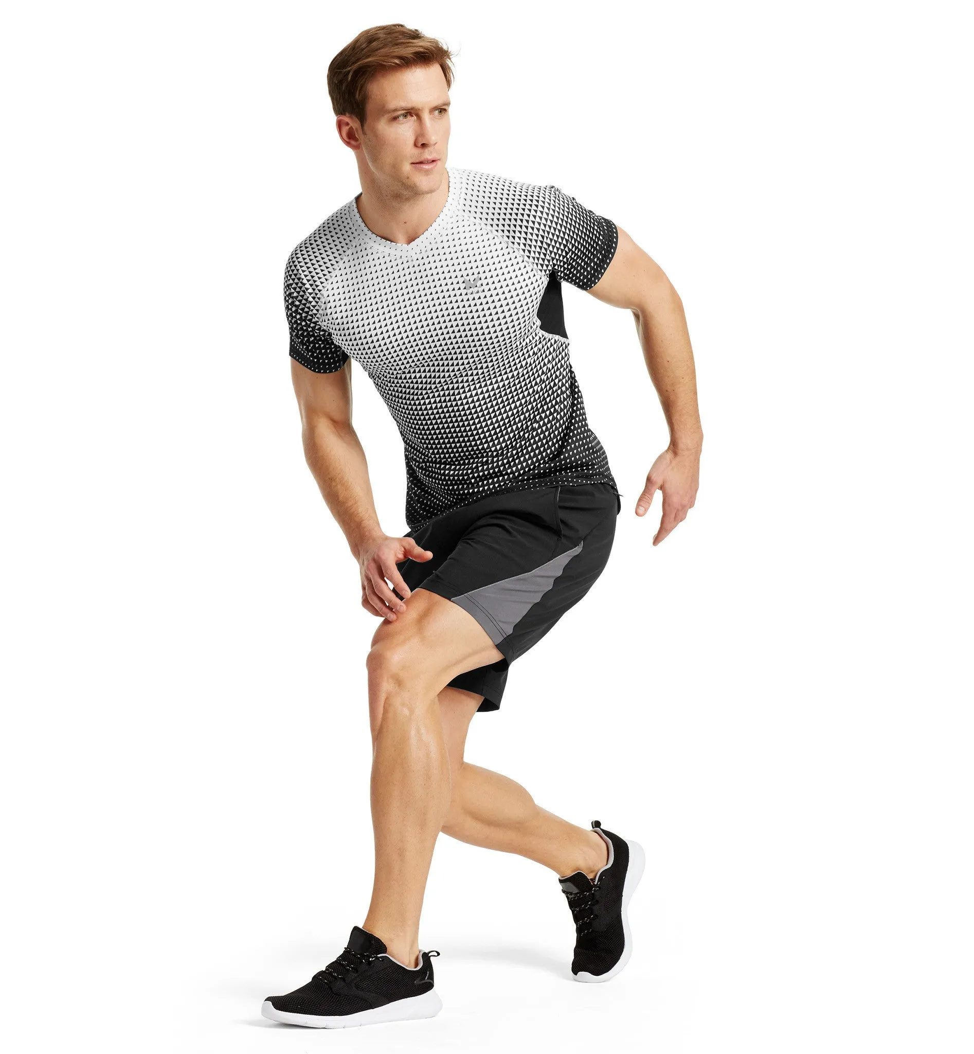 Vaporactive Stratus Short Sleeve Running T-Shirt | Bright White Ombre