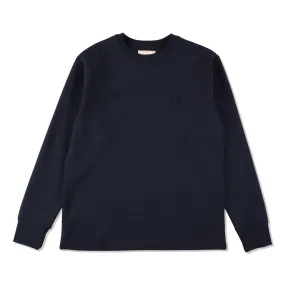 WDS-ES TECH BASIC L/S TEE / NAVY_BASIC
