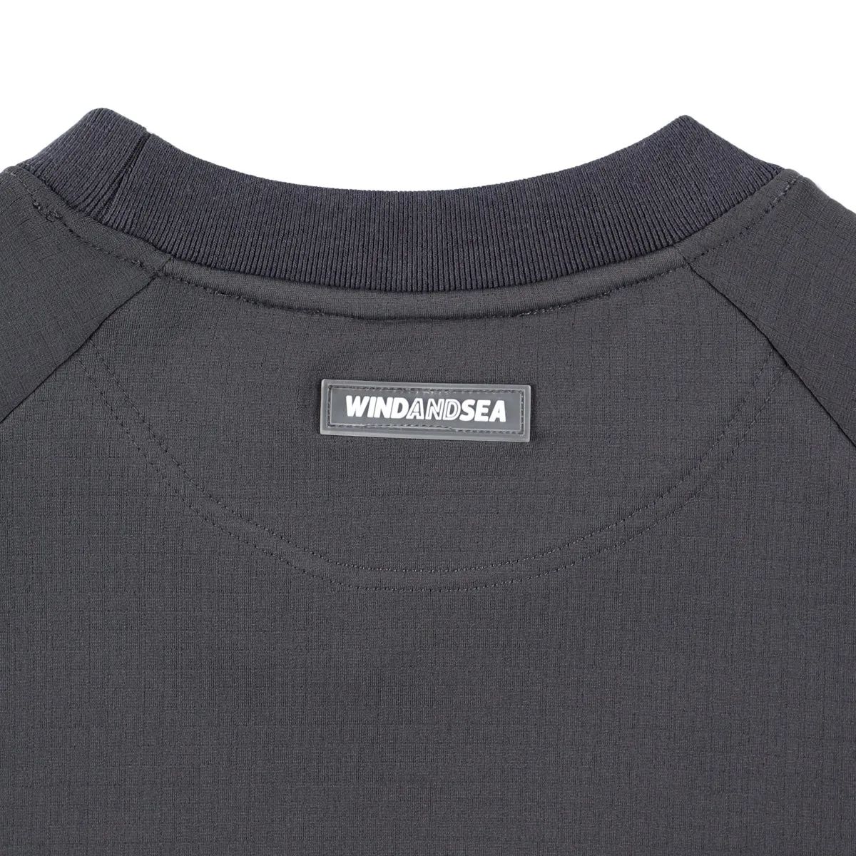 WDS-ES WIND AIR TEX RAGLAN CREW NECK / DARK_GRAY