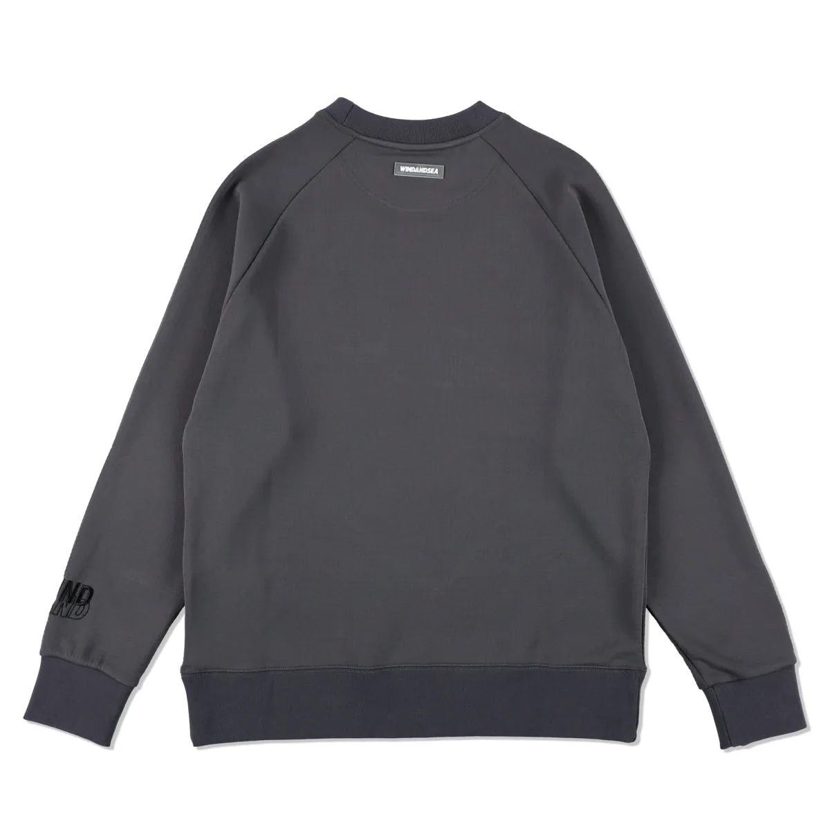 WDS-ES WIND AIR TEX RAGLAN CREW NECK / DARK_GRAY