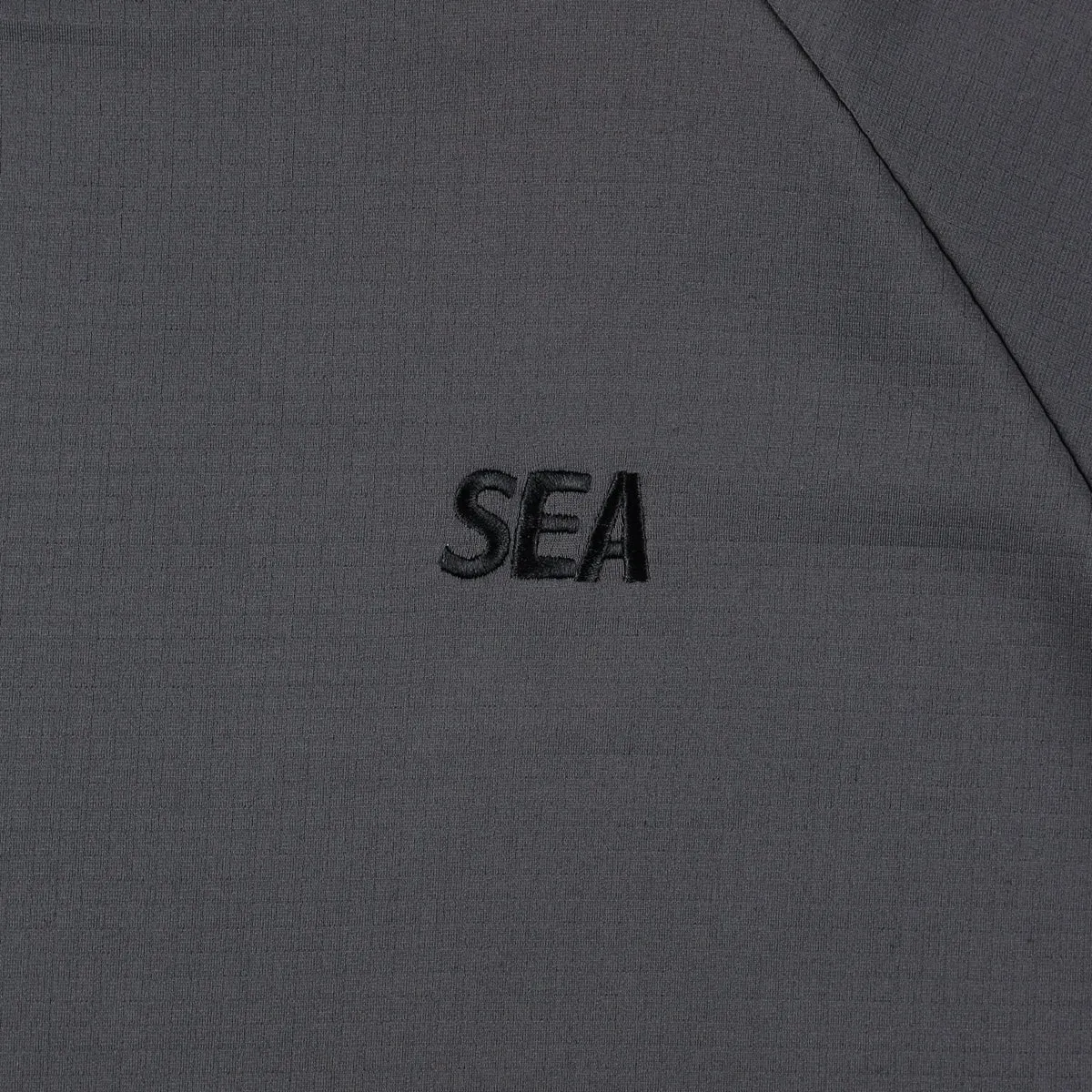 WDS-ES WIND AIR TEX RAGLAN CREW NECK / DARK_GRAY